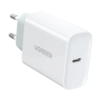 UGREEN CD127 (70161) 30W PD USB-C White Charger / Charging Adapter