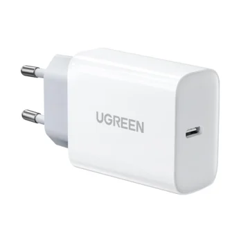 UGREEN CD127 (70161) 30W PD USB-C White Charger / Charging Adapter